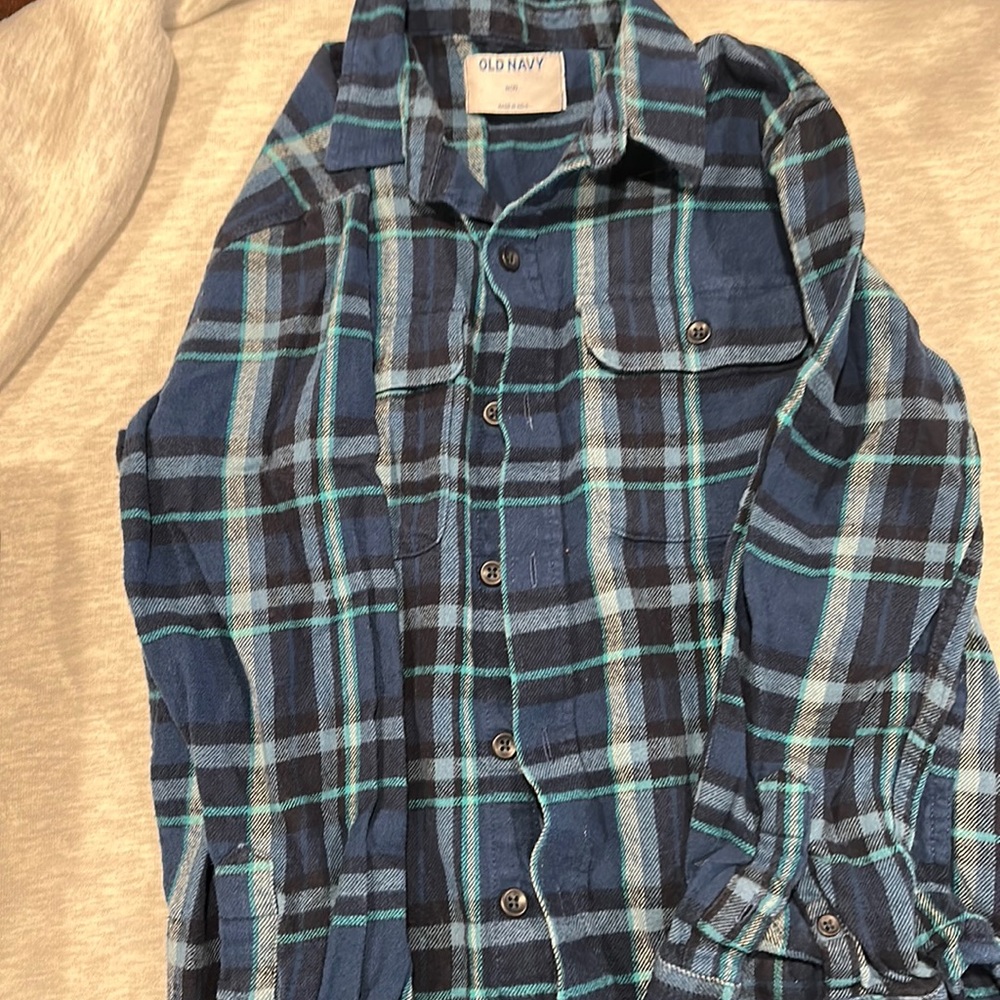 Youth boys flannel
